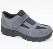 ATS Erkek Gri Süet Deri Hafif (ÇELİK BURUNSUZ) İş Ayakkabısı - 1