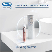 Oral-B Genius X 20000N Yapay Zeka Destekli Rose Gold Şarj Edebilir Diş Fırçası - 5