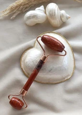 Roller Doğal Taş Masaj Aleti Jasper Taşı Yüz Roller Yüz Taşı Masaj Taşı - 1