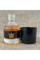 100 Adet Standart Otel Şampuanı Geniş Kapak Yaldızlı 50 Ml Silindir Şişe Tek Kullanımlık Kullan At thumbnail 2