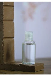 52 Adet 50 Ml Boş Flip Top Kapaklı Kolonya - Dezenfektan Şişesi - 50 ml - 1