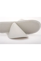 Lüks Tela Terlik - Otel Terliği (50 Adet) thumbnail 2