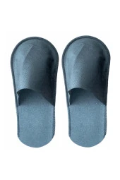 1000 Çift Siyah Otel Terlik, Overlok Terlik, Tek Kullanımlık Overlok Terlik. thumbnail 1