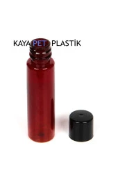 500 Adet Mini Şampuan Saç Krem,duş Jeli Için Boş Şişe .kahverengi Şişe Kolonya .losyon.otel Buklet thumbnail 1