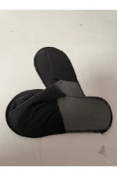 Tek Kullanımlık Terlik Otel Terliği Eva Terlik Siyah 100 Çift thumbnail 2