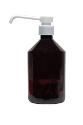 50 Adet 500 Ml Boş Spreyli Pompalı Kolonya,dezenfektan Şişesi Amber Renk - 1