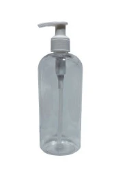 100 Adet 400 Ml Sıvı Sabunluk Beyaz Pompalı Boş Şişe - 1