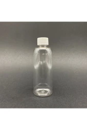100 Cc Plastik Şişe - Beyaz Kapaklı - 100 Ml Kapaklı Pet Şişe 50 Adet thumbnail 1