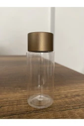 100 Adet 50 Ml Kapaklı Boş Şişe Dekoratif Şampuan Şişesi - 3