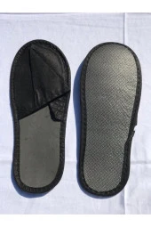 500 Çift Çevre Biyeli Siah Tela Otel Terliği Tek Kullanımlık thumbnail 2