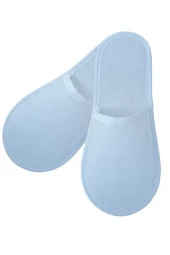 Nina Otel Terliği-20 Çift Tek Kullanımlık Biyeli Tela Terlik thumbnail 1