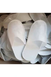 Unisex Beyaz Üreticiden 500 Çift Tek Kullanımlık Terlik thumbnail 7