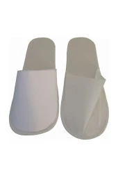 100 Çift Otel Terliği Overloklu (tek Kullanımlık Tela Terlik) thumbnail 3