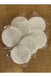 100 Adet Otel Tipi Makyaj Pamuğu 2'li Paketli, Disk Pamuk Makyaj Temizleyici thumbnail 1