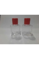 Kırmızı Kapaklı Mini Şampuan Şişesi .otel Tipi .kuaför Şişesi. Duş Jeli .35 Cc. Seyahat Boy .50 Adet thumbnail 4