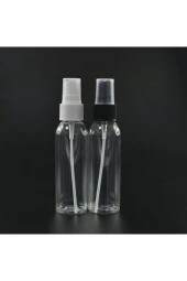 100 Adet 50 Ml Sprey Kapaklı Dezenfektan Ve Kolonya Boş Şişesi thumbnail 2