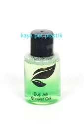 Duş Jeli Baskılı Boş Şişe. Otel Buklet Malzemesi Mini Boş Şişe. 200 Adet .28 Cc thumbnail 1