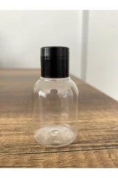 500 Adet Kapaklı Boş Şişe 35 Ml Dekoratif Şampuan Şişesi - 1