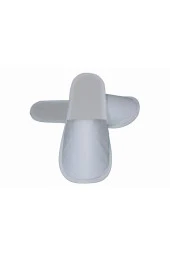 300 Çift Otel Terliği Tek Kullanımlık Tela Terlik Tabanı Biyeli Ince Taban Kullan At Terlik thumbnail 2