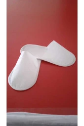 100 Adet Biyeli Tek Kullanimlik Otel Terlik thumbnail 1