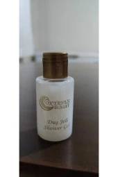 100 Adet Duş Jeli. Baskılı Şişe . Otel Buklet Malzemesi. Seyahat Boy. thumbnail 1