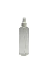 250 Ml-parmak Sprey-beyaz Kapaklı-dezenfektan-kolonya-likit Şişe-10 Adet - 1
