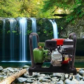 Gardenpro WP-20/155H Yüksek Basınçlı 3 Fanlı Su Motoru 155 mt 7 Hp - 4