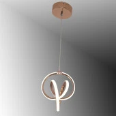 TT Aydınlatma TT317-FSR  Stilla Modeli Fransız Sarısı Kaplama Led Avize thumbnail 1