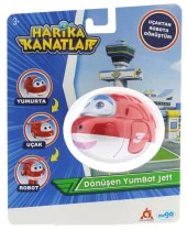 Harika Kanatlar Dönüşen Tekli Figür YumBot Jett - 1