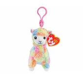 Ty Beanie Boos Peluş Renkli Lama Anahtarlık Lola - 1