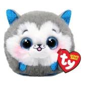 Ty Puffies Peluş Husky Köpek Slush 7 cm - 1