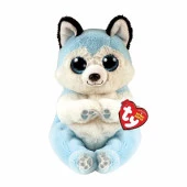 Ty Beanie Babies Oturan Mavi Peluş Husky Köpek Thunder 15 cm - 1