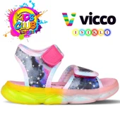 Vicco Nia Ortopedik Işıklı Çocuk Sandalet thumbnail 2