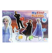 KS Baby Puzzle Frozen My First Puzzle 4 in 1 Çerçevesiz - 1
