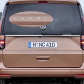 Caddy Bagaj Yazısı Yeni Tip Krom  A+ Kaliteli Ürün - 1