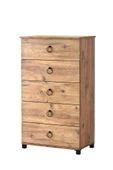 Buket Yüksek 5 Çekmeceli Şifonyer 73x45x125 Demonte - 2