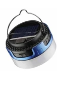 5 Modlu Solar Güneş Panelli Powerbank Usb Kamp Çadır Lambası Led Şarjlı Işıldak El Feneri - 5