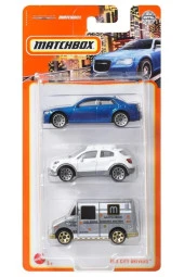 Matchbox Üçlü Araba Seti MBX CITY DRIVERS HFK14 C3713 - 1