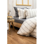 Çift Kişilik 200 x 220 cm Ranforce Nevresim Takımı - Brendon Bej - 2