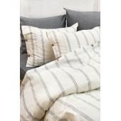 Çift Kişilik 200 x 220 cm Ranforce Nevresim Takımı - Brendon Bej - 3