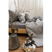 Çift Kişilik 200 x 220 cm Ranforce Nevresim Takımı - Brendon Gri - 2