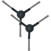 Srfn Ticaret Xiaomi Vacuum Mop Pro (STYTJ02YM) Uyumlu 2 Adet Yan Fırça (Siyah) thumbnail 1