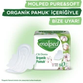 Molped Pure&Soft Hijyenik Ped Mega Gece 30'lu thumbnail 7