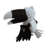 3D Hareketli Tukan Kuşu Figürlü Oyuncak - Siyah/Beyaz thumbnail 3