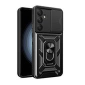 Samsung Galaxy A55 Tank Kılıf Magnetik Standlı Kamera Korumalı Sürgülü Vega Kapak thumbnail 11