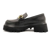 Feles Sarı Toka Detaylı Oxford Günlük Loafer Kadın Ayakkabı thumbnail 5