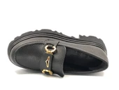 Feles Sarı Toka Detaylı Oxford Günlük Loafer Kadın Ayakkabı thumbnail 6