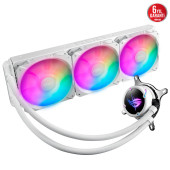 Asus Rog Strix Lc Iı 360 Argb White Edition V3 Beyaz İşlemci Sıvı Soğutucu - 1