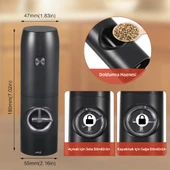 Mioji Mio SG2 Yeni Nesil 600mAh Şarj Üniteli Işıklı Tuz Karabiber Değirmeni - 4