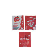 PRUVA 8. SINIF TÜRKÇE 3LÜ  SET - 1